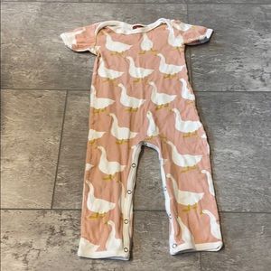 Milkbarn Duck One Piece Romper 12-18 mo